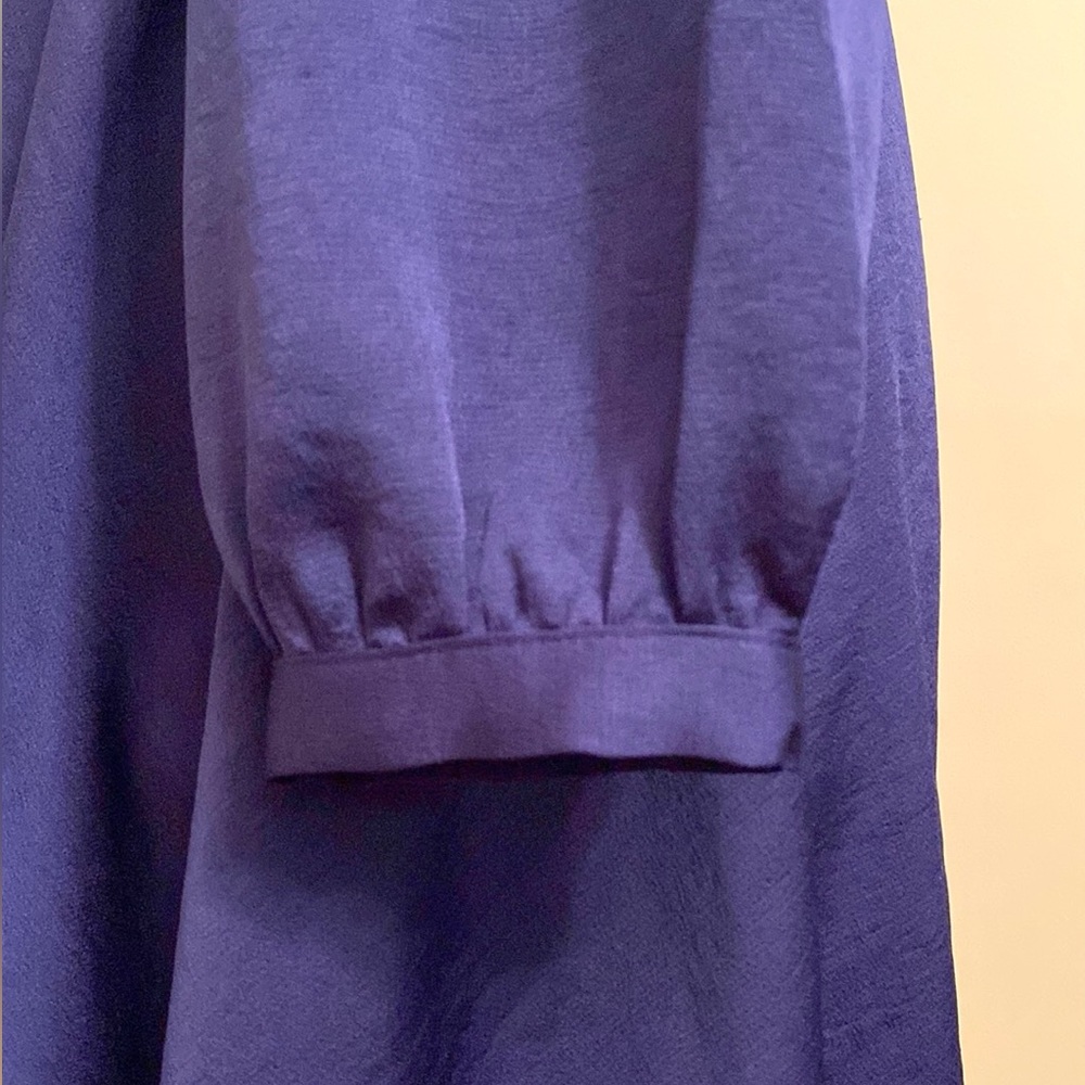 Express Periwinkle Blue SZ XS Romantic Soft Girl Coastal Fit & Flare Mini Dress - Picture 6 of 14